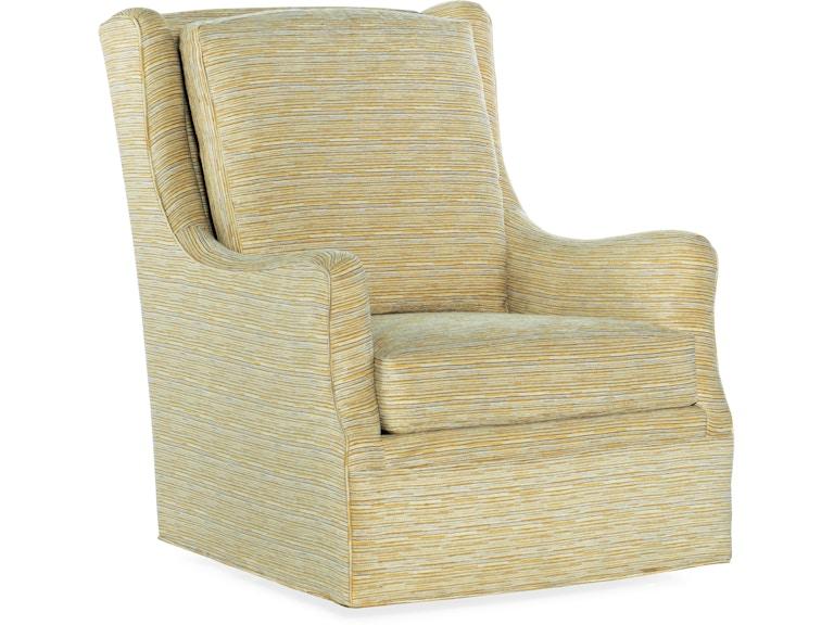 HF Custom Living Room Bellamy Swivel Chair 1681 at Norwood Furniture