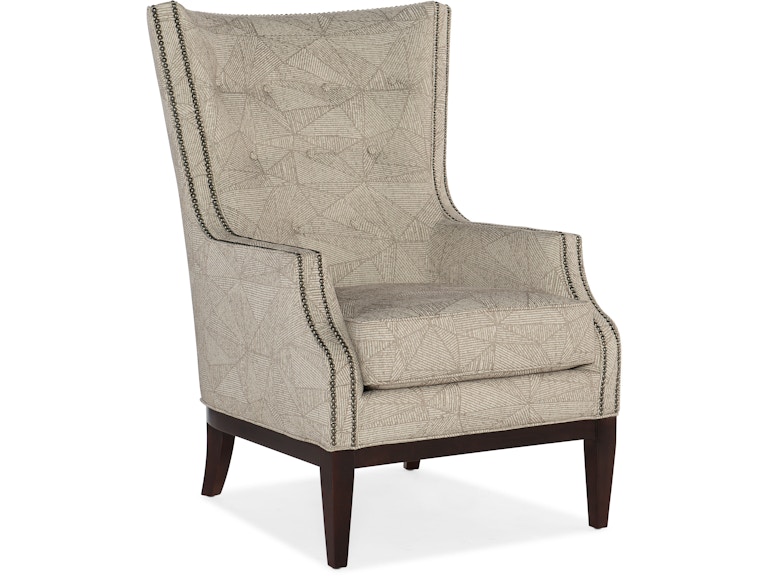 HF Custom Living Room Bona Bella Wing Chair 2538 at Norwood Furniture