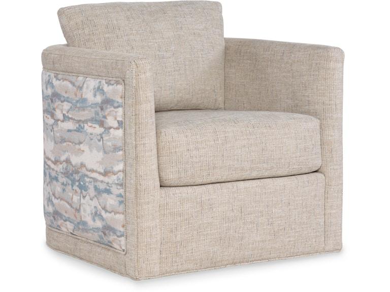 HF Custom Living Room Clemintine Swivel Chair 1657 at Norwood Furniture