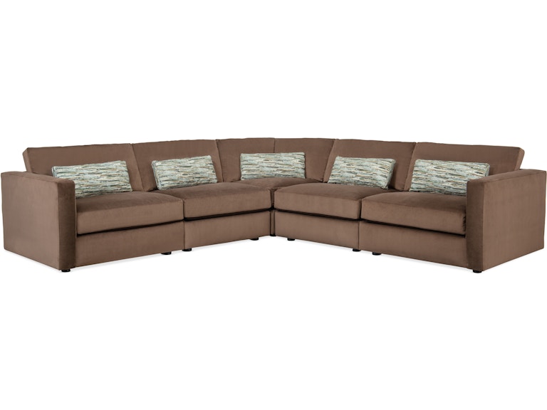 HF Custom Living Room Cobble Hill Sectional 7350 Cobble Hill Sectional at Norwood Furniture