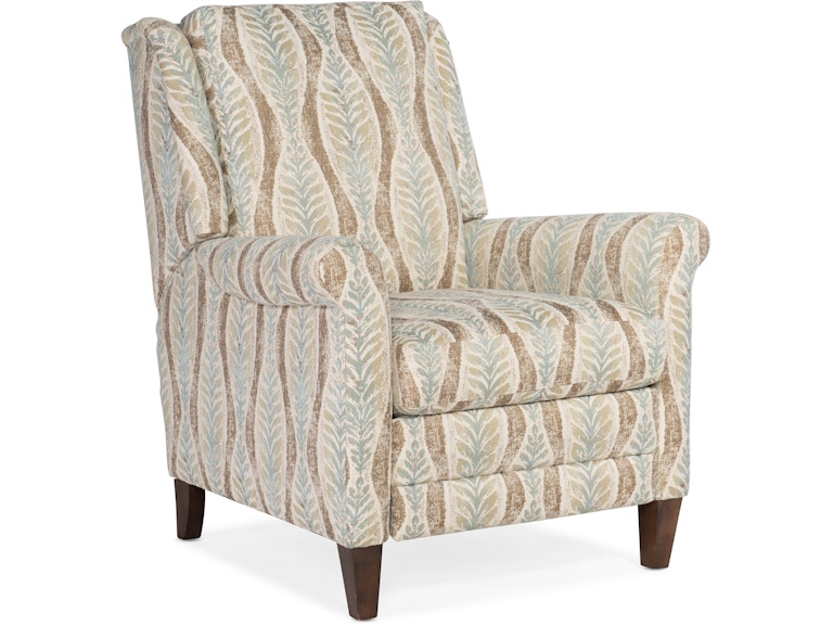 HF Custom Living Room Danae Recliner Solid Back - Pwr with Art Headrest LL21-051-PH at Norwood Furniture