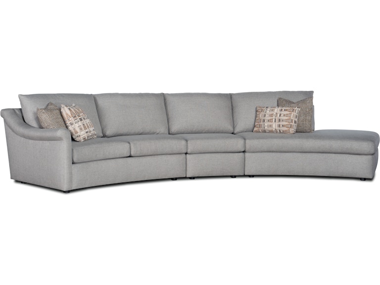 HF Custom Living Room Danae Sectional LL21 Danae Sectional at Norwood Furniture