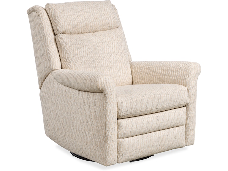HF Custom Living Room Danae Swivel Glider Recliner Divided Back - Power Recline with Power Headrest LL21-055-PH at Norwood Furniture
