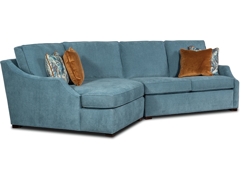 HF Custom Living Room Darrien Sectional LL22 Darrien Sectional at Norwood Furniture