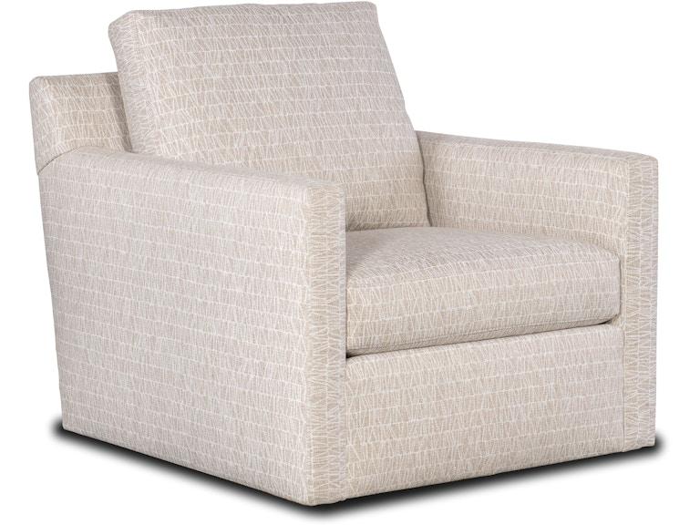 HF Custom Living Room Daxton Swivel Chair LL23-009-BES at Norwood Furniture