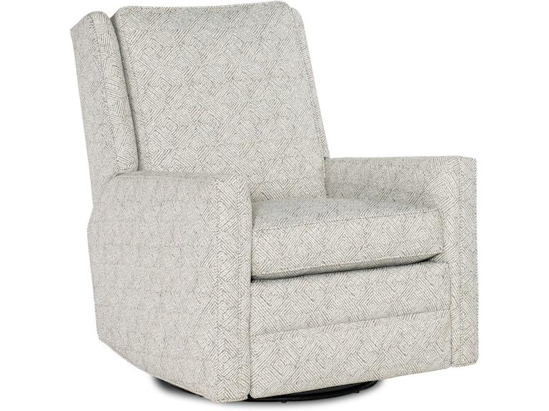 HF Custom Living Room Dekker Swivel Glider Recliner - Manual LL24-056-M at Norwood Furniture
