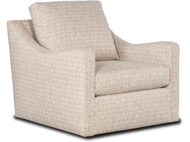 HF Custom Living Room Dimitri Matching Chair LL20-005-BES at Norwood Furniture