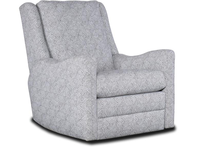 HF Custom Living Room Dimitri Swivel Glider Recliner Solid Back - Power Recline LL20-056-P at Norwood Furniture