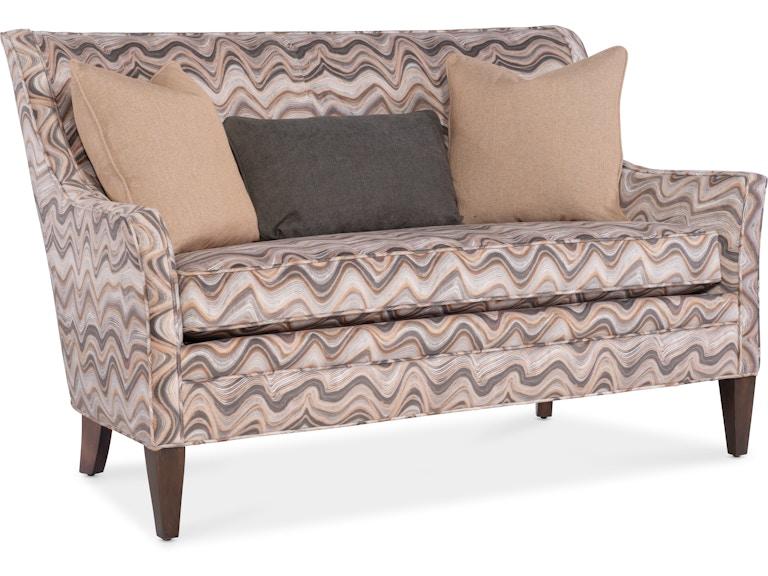 HF Custom Living Room Everly Settee 6770 at Norwood Furniture