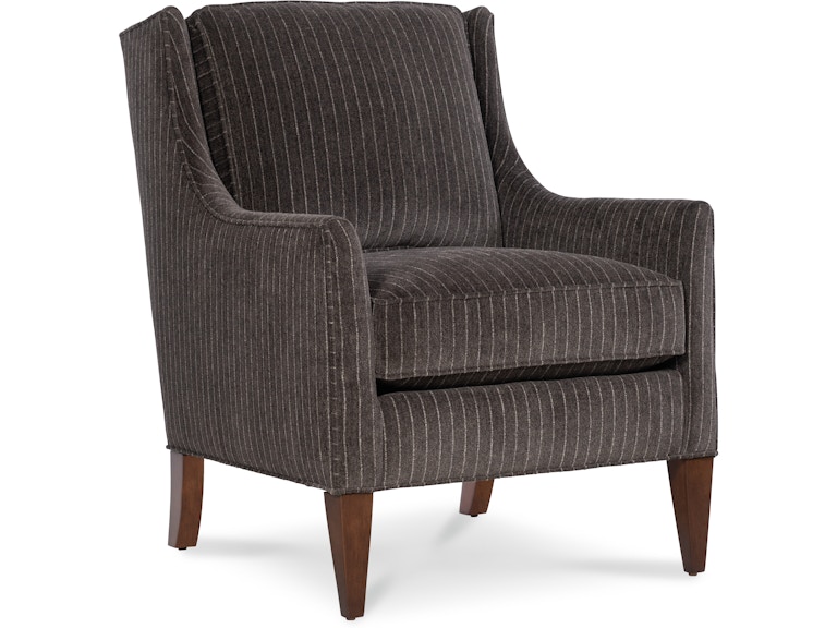 HF Custom Living Room Hand Over Heart Club Chair 1076 at Norwood Furniture