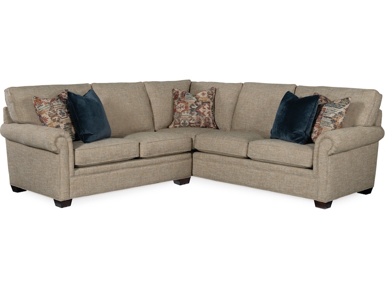 HF Custom Living Room Hudson Sectional 7053 Hudson Sectional at Norwood Furniture