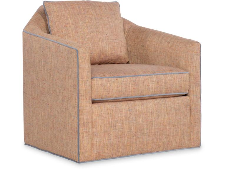 HF Custom Living Room Justine Swivel Chair 1554 at Norwood Furniture