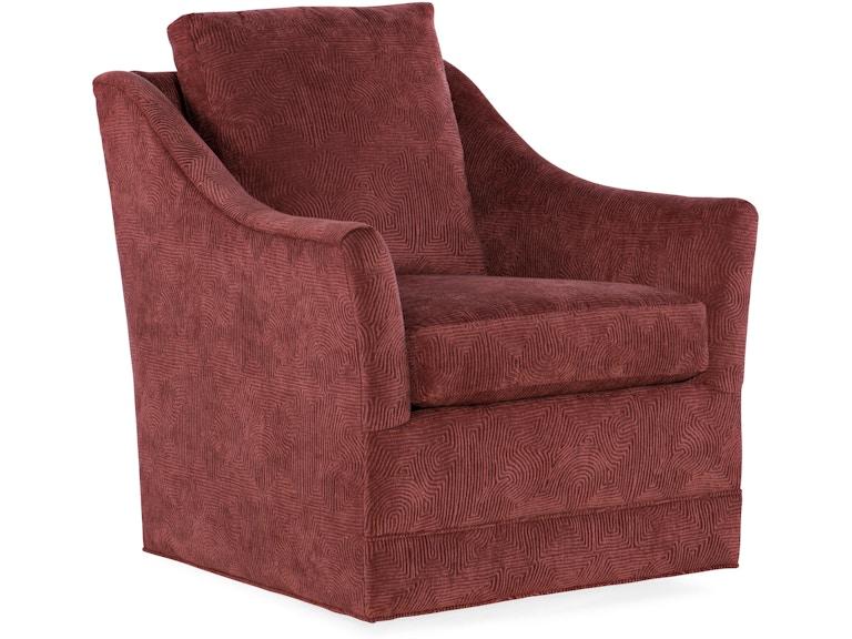 HF Custom Living Room Linda Swivel Chair 1362 at Norwood Furniture