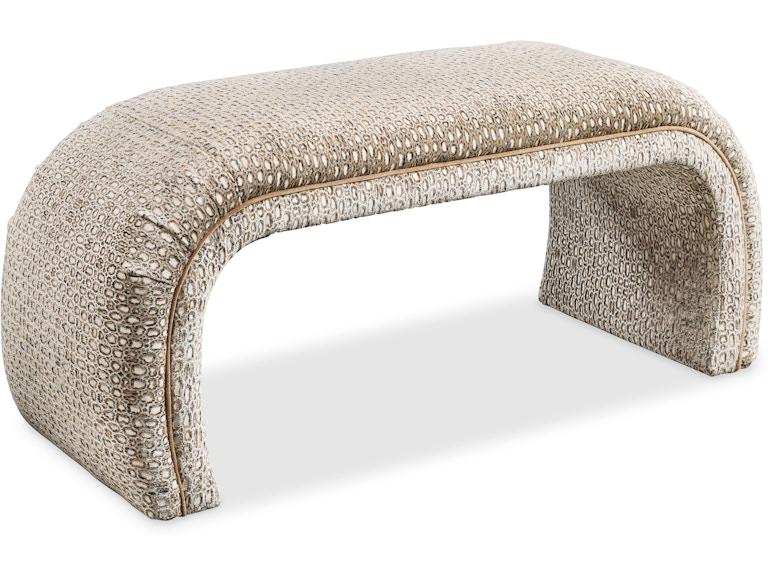 HF Custom Living Room Lulu Bench 6808 at Norwood Furniture