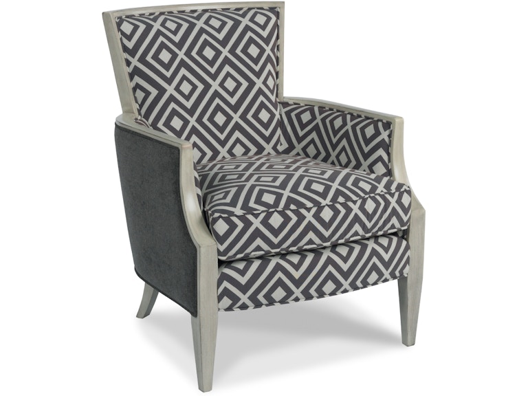 HF Custom Living Room Nadia Exposed Wood Chair 4508SM at Norwood Furniture