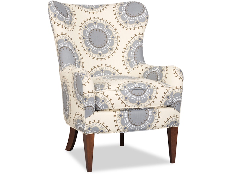 HF Custom Living Room Nikko Wing Chair 2518 at Norwood Furniture