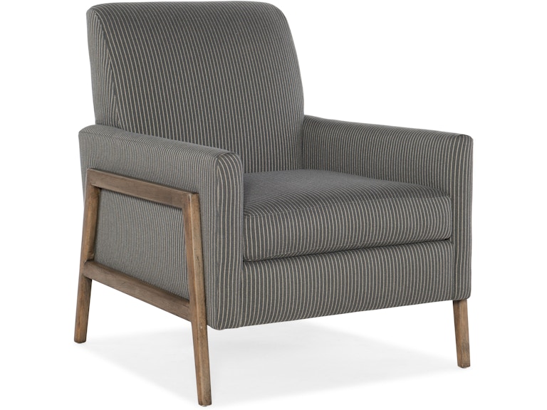 HF Custom Living Room Tatum Exposed Wood Chair 4627 at Norwood Furniture