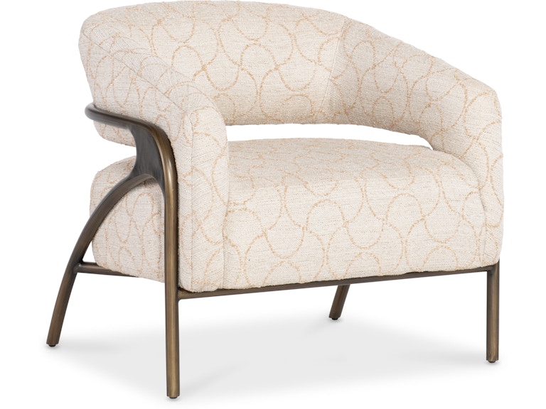 HF Custom Upholstery Living Room Ari Metal Chair 4740-005 at Norwood Furniture