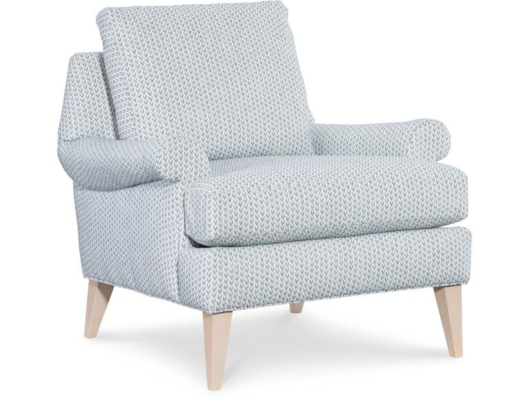 HF Custom Upholstery Living Room Felix Club Chair 1992-005 at Norwood Furniture
