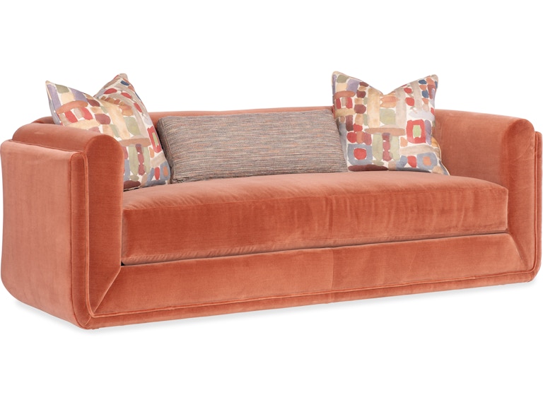 HF Custom Upholstery Living Room Gianna Bench Sofa 7409-010 at Norwood Furniture