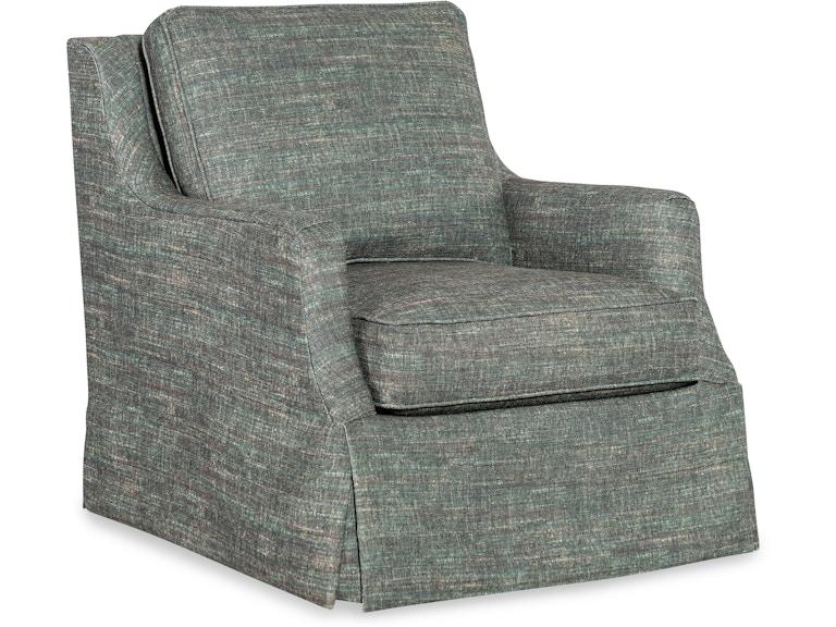 HF Custom Upholstery Living Room Iris Swivel Chair 7413-009 at Norwood Furniture