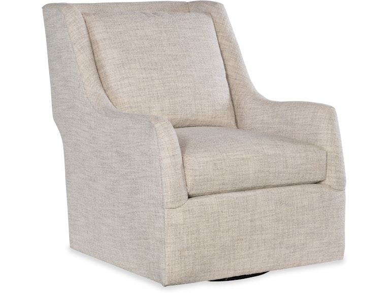 HF Custom Upholstery Living Room Karina Swivel Chair 1936-009 at Norwood Furniture