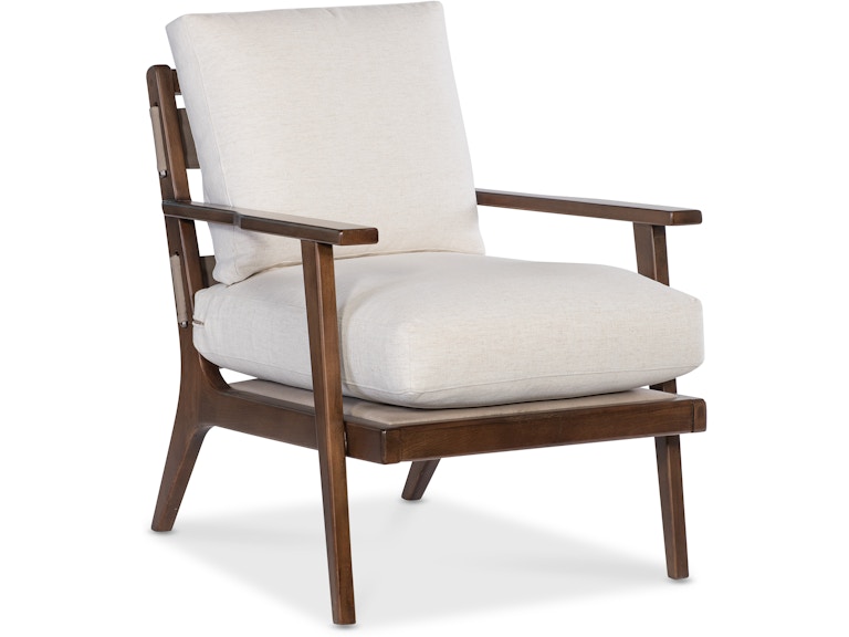 HF Custom Upholstery Living Room Odin Exposed Wood Chair 4767-005 at Norwood Furniture