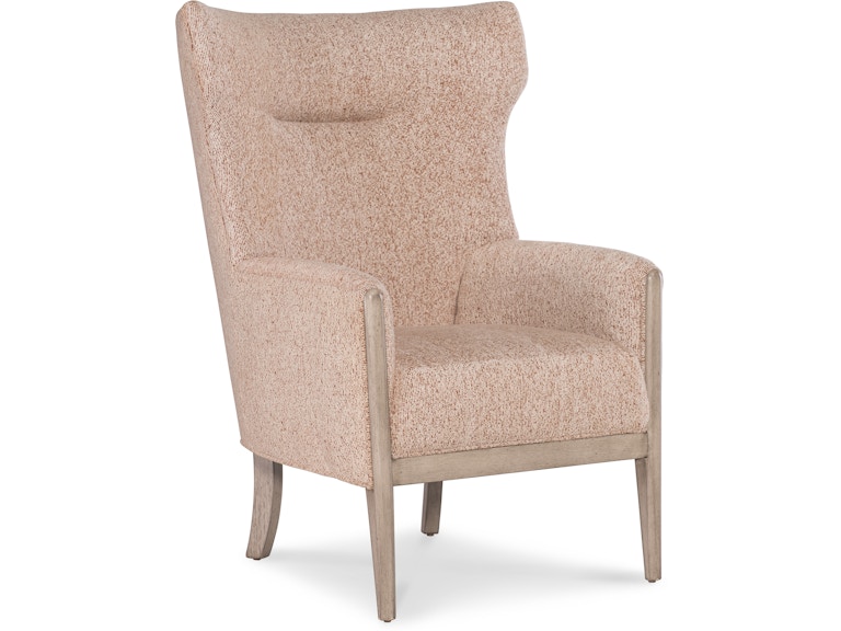 HF Custom Upholstery Living Room Rafi Wing Chair 2451-005 at Norwood Furniture