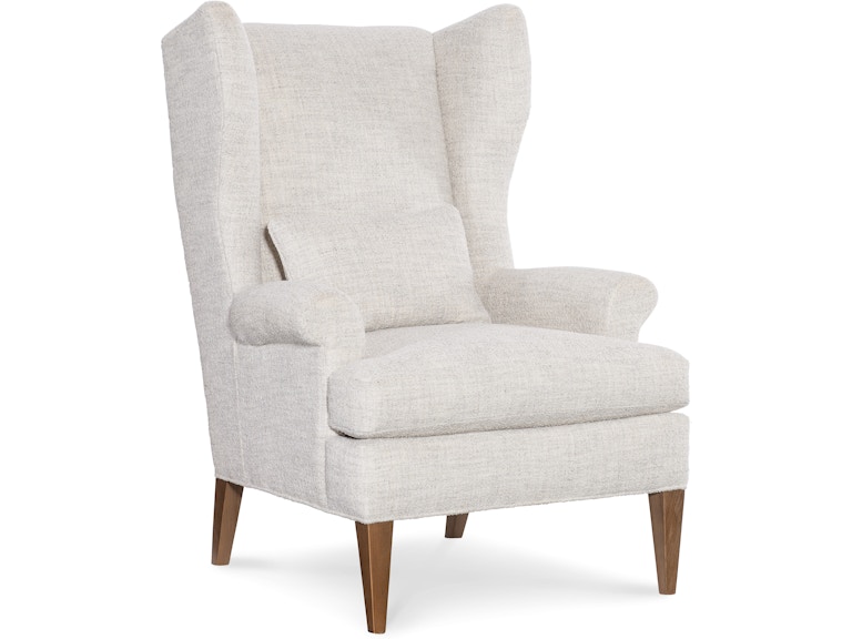 HF Custom Upholstery Living Room Sean Wing Chair 2572-005 at Norwood Furniture