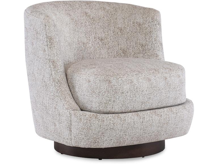 HF Custom Upholstery Living Room Suni Swivel Chair 1661-009 at Norwood Furniture