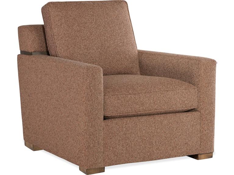 HF Custom Upholstery Living Room Taylor Chair 1669-005 at Norwood Furniture
