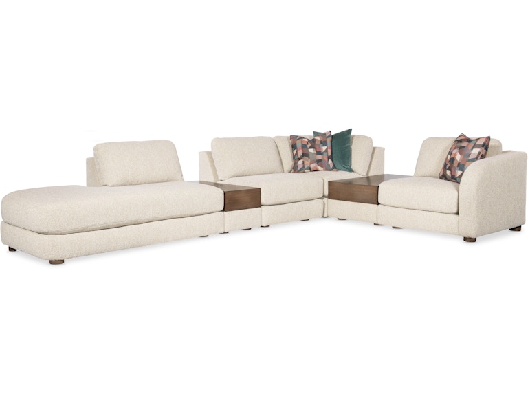 HF Custom Upholstery Living Room Venezio Sectional 7407 Venezio Sectional at Norwood Furniture