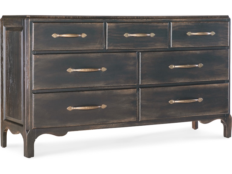Hooker Furniture Bedroom Americana Dresser 7050-90002-89 at Norwood Furniture