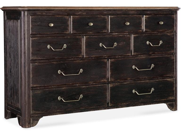 Hooker Furniture Bedroom Americana Dresser 7050-90001-89 at Norwood Furniture