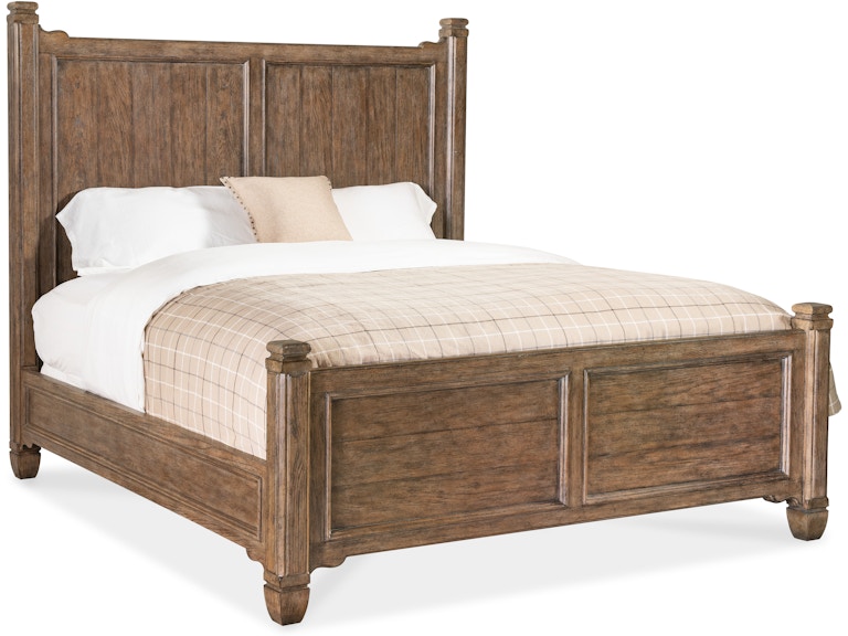 Hooker Furniture Bedroom Americana King Panel Bed 7050-90266-85 at Norwood Furniture