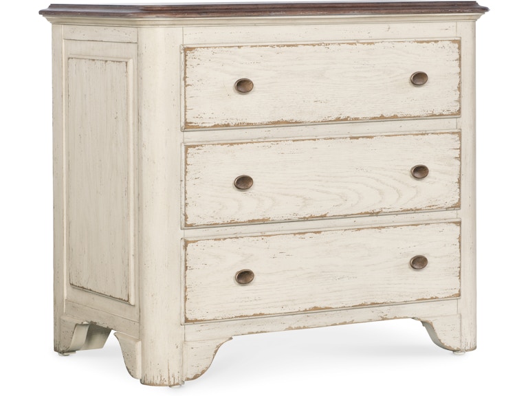 Hooker Furniture Bedroom Americana Three-Drawer Nightstand 7050-90016-02 at Norwood Furniture