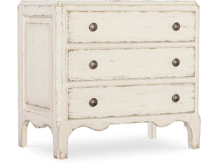 Hooker Furniture Bedroom Americana Three-Drawer Nightstand 7050-90015-02 at Norwood Furniture