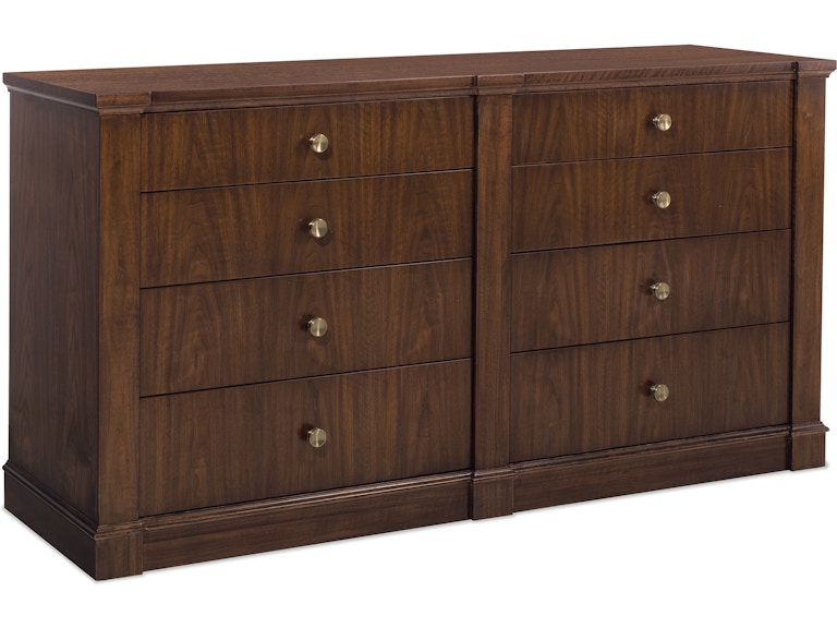 Hooker Furniture Bedroom Archives Eight-Drawer Dresser 6123-90202-89 at Norwood Furniture