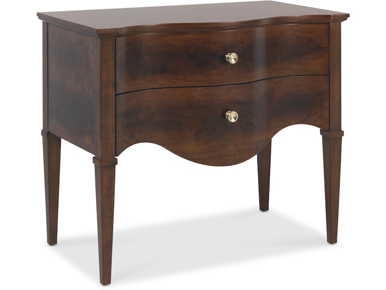 Hooker Furniture Bedroom Archives Two-Drawer Nightstand 6123-90116-89 at Norwood Furniture