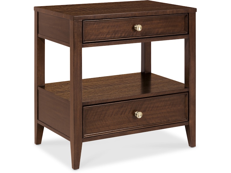 Hooker Furniture Bedroom Archives Two-Drawer Nightstand 6123-90115-89 at Norwood Furniture