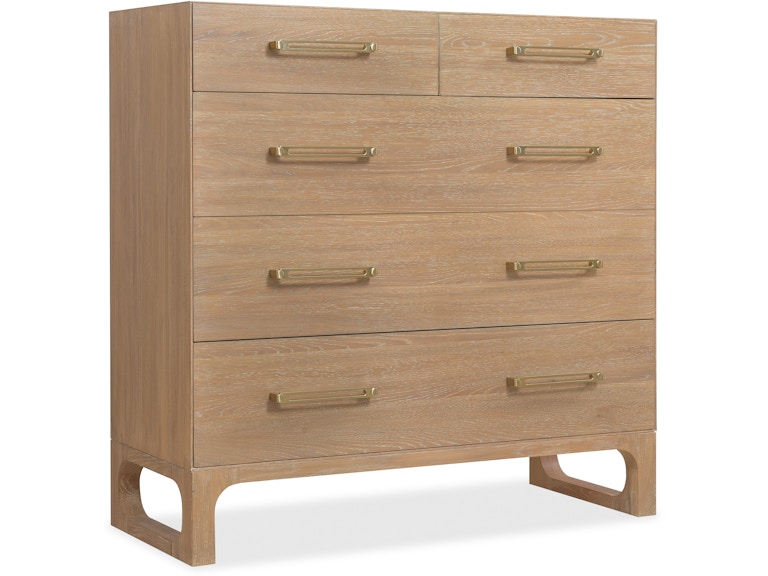 Hooker Furniture Bedroom Banyon Bay Five Drawer Dresser 6081-90001-82 at Norwood Furniture