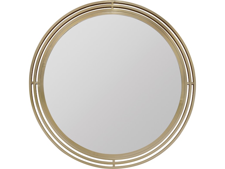 Hooker Furniture Bedroom Banyon Bay Round Mirror 6081-90007-82 at Norwood Furniture