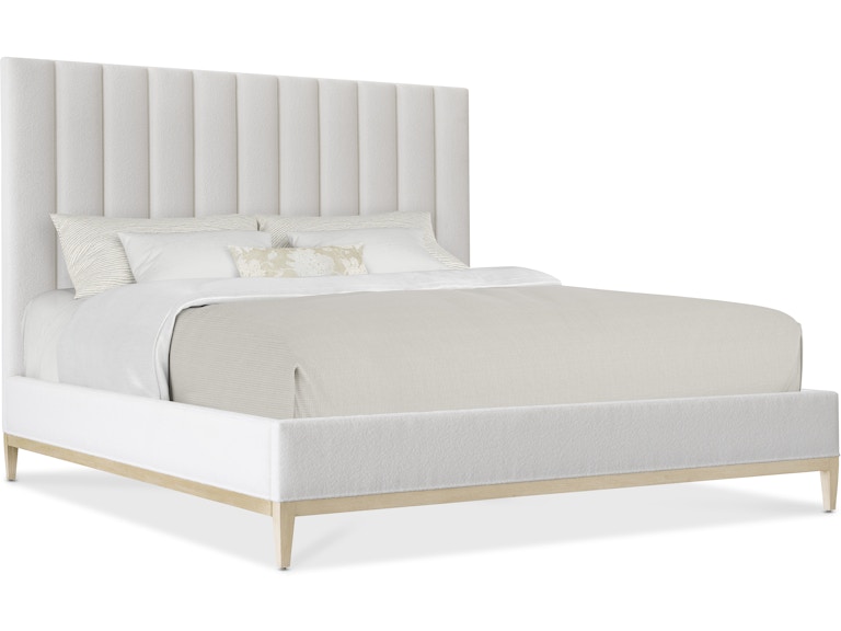 Hooker Furniture Bedroom Cascade King Upholstered Bed 6120-90366-80 at Norwood Furniture