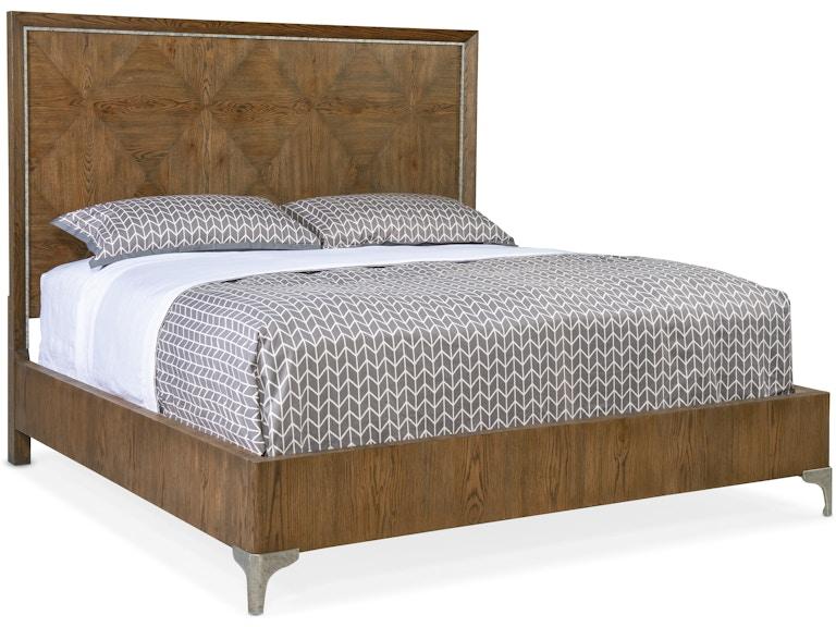 Hooker Furniture Bedroom Chapman California King Panel Bed 6033-90260-85 at Norwood Furniture