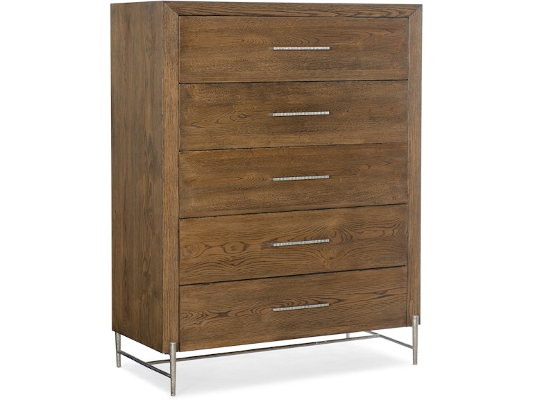 Hooker Furniture Bedroom Chapman Five-Drawer Chest 6033-90110-85 at Norwood Furniture