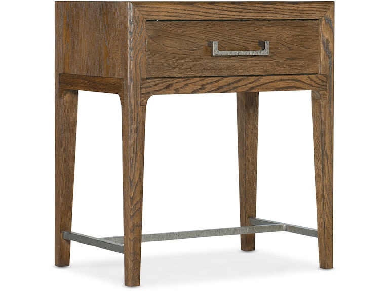 Hooker Furniture Bedroom Chapman Leg Nightstand 6033-90015-85 at Norwood Furniture