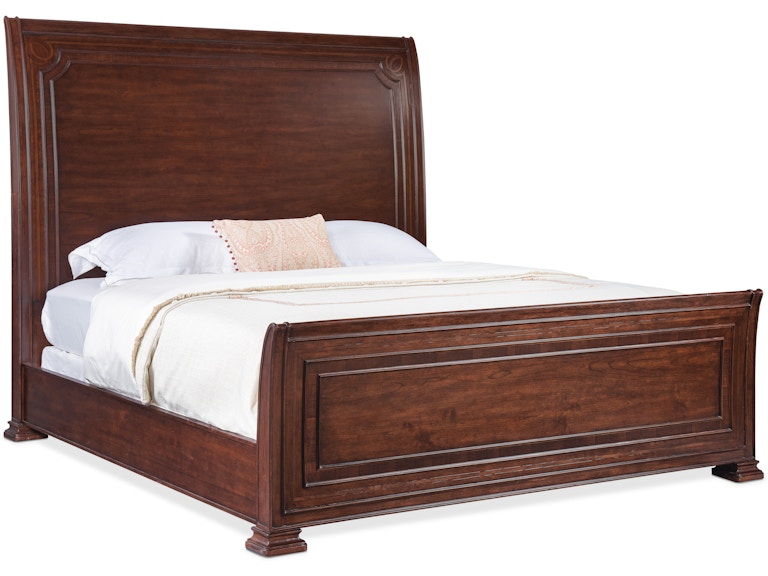 Hooker Furniture Bedroom Charleston King Sleigh Bed 6750-90466-85 at Norwood Furniture