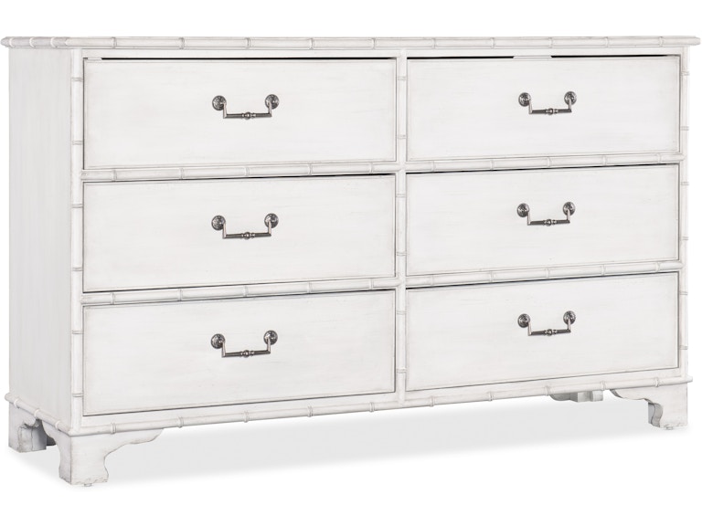 Hooker Furniture Bedroom Charleston Six-Drawer Dresser 6750-90101-06 at Norwood Furniture