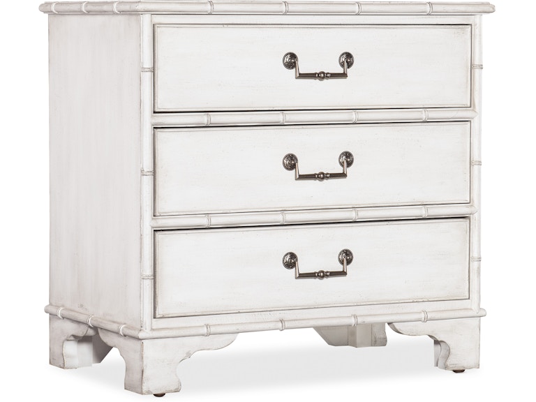 Hooker Furniture Bedroom Charleston Three-Drawer Nightstand 6750-90117-06 at Norwood Furniture