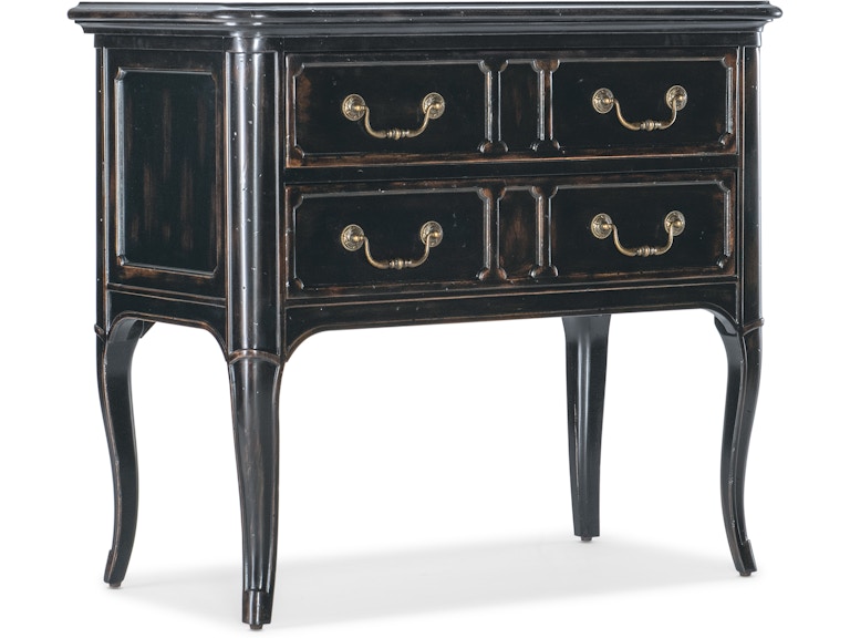 Hooker Furniture Bedroom Charleston Two-Drawer Nightstand 6750-90215-97 at Norwood Furniture